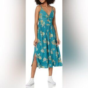 Angie Keyhole front tie maxi